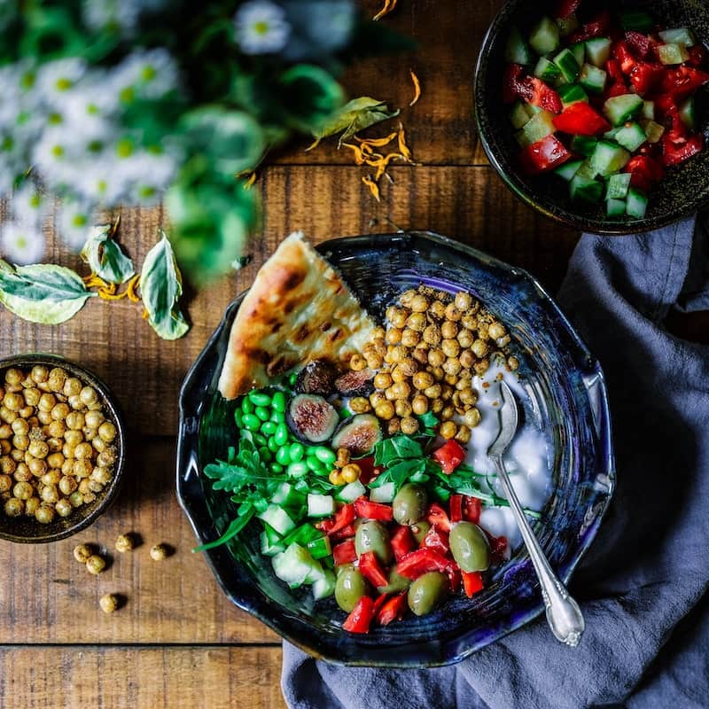 Photo of beatufily arranged food
