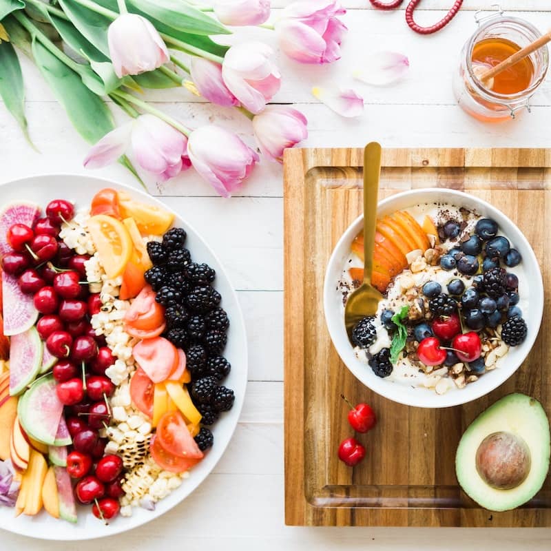 Photo of beatufily arranged food
